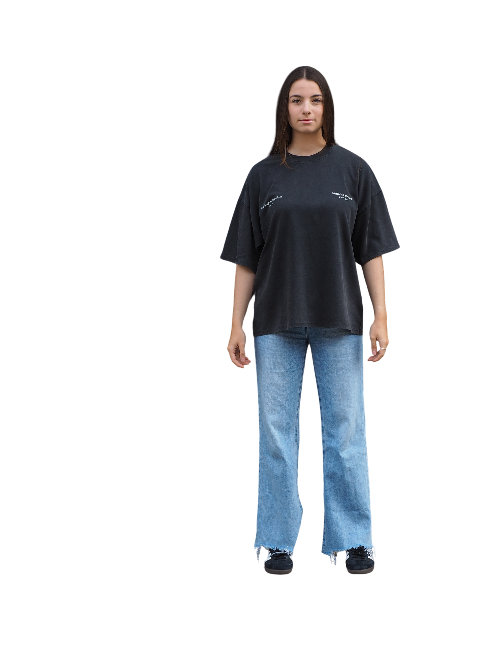 SWEET VINTAGE BLACK TEE