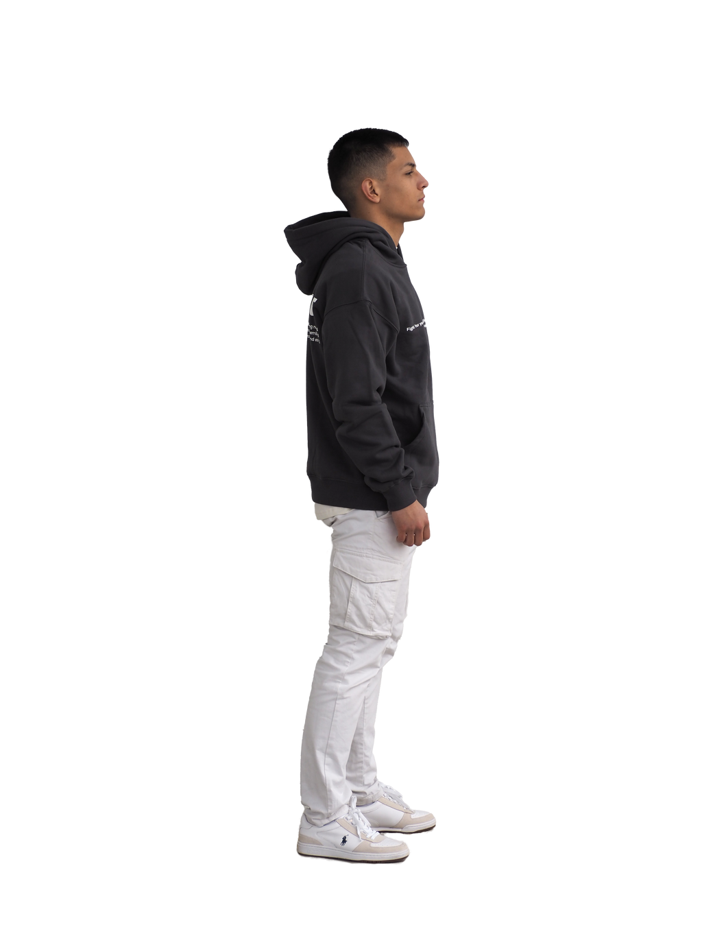 STARRY ELEGANCE HOOD GRAY