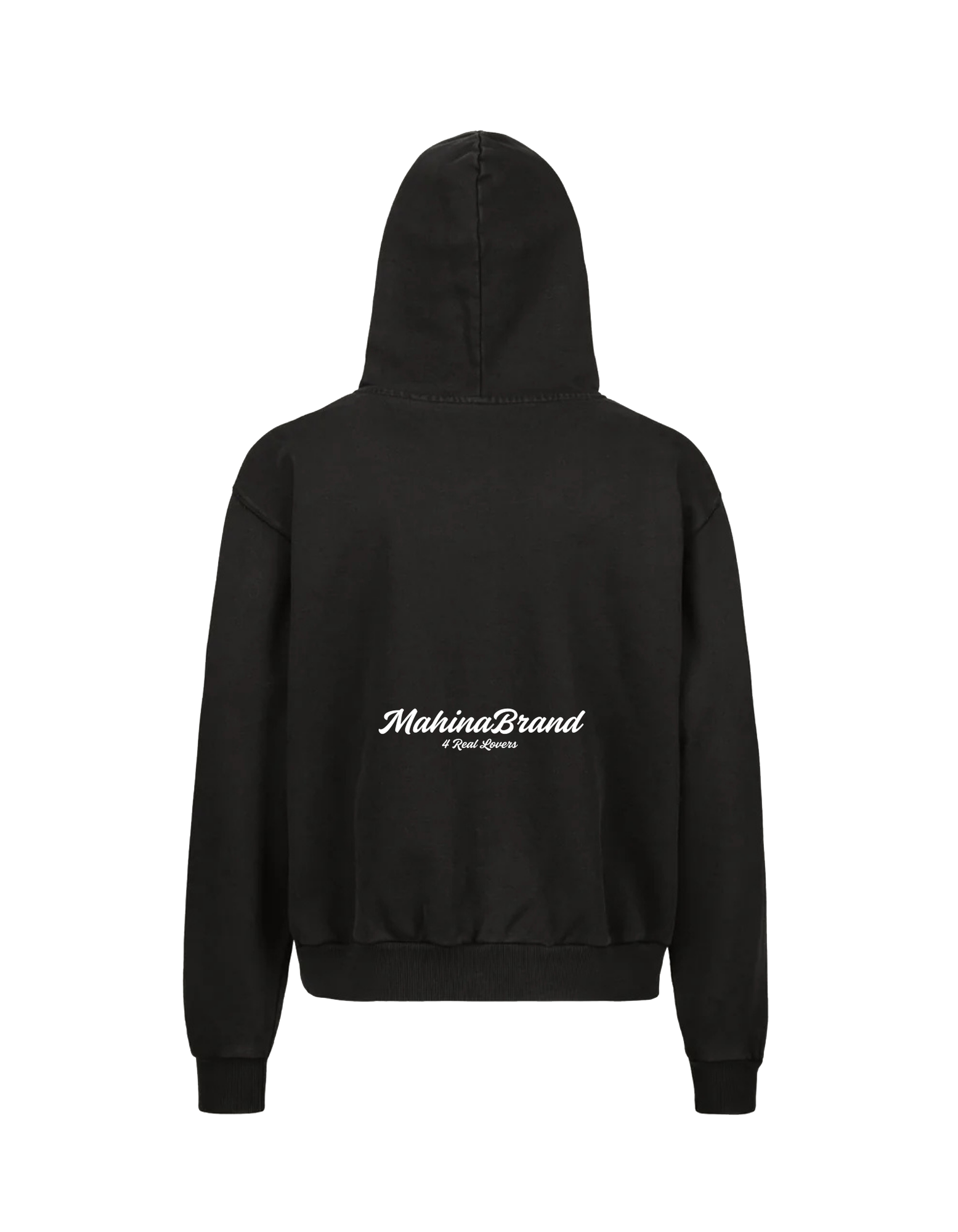LE BLASON NOIR ZIPPED HOODIE