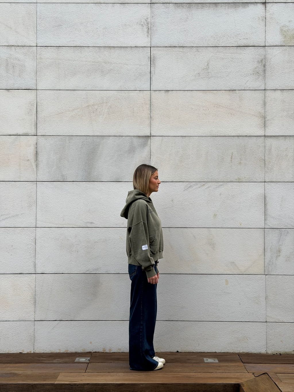 LE MANIFESTE OLIVE HOODIE