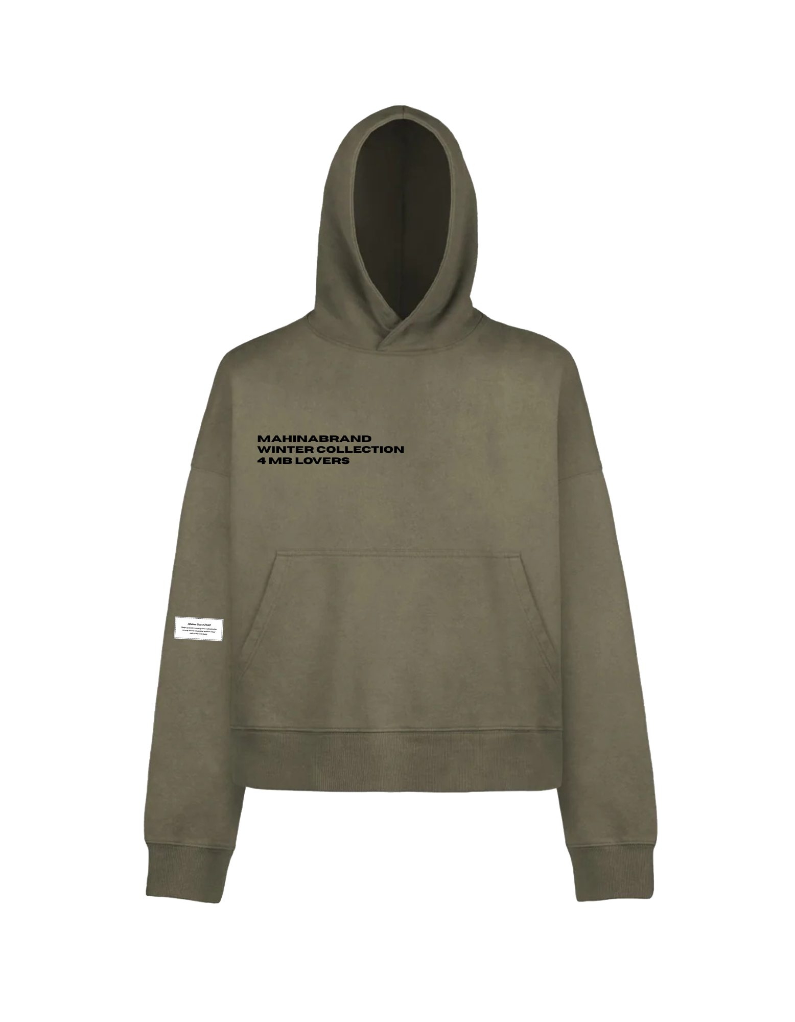 LE MANIFESTE OLIVE HOODIE
