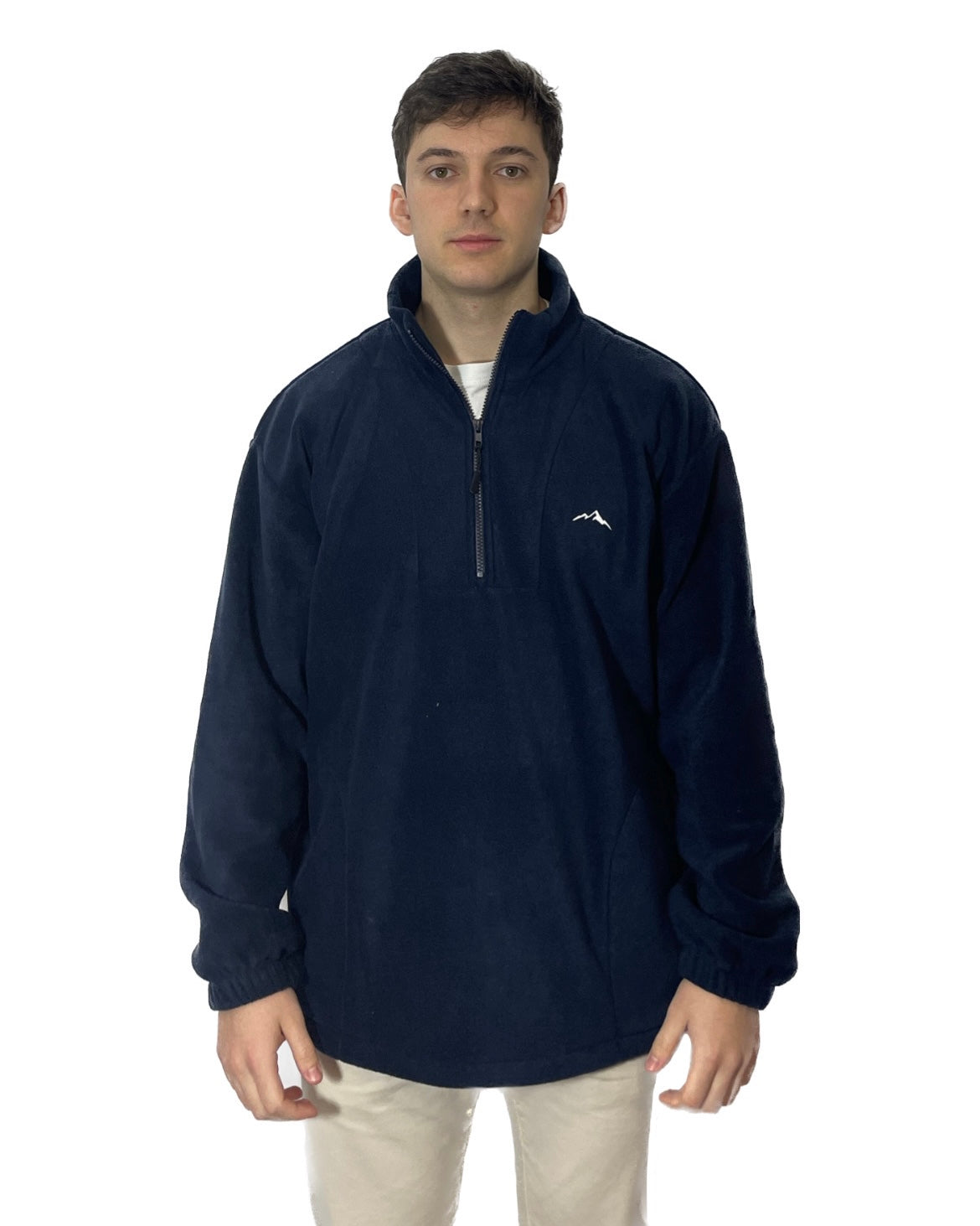 POLAR HALF-ZIP BLUE