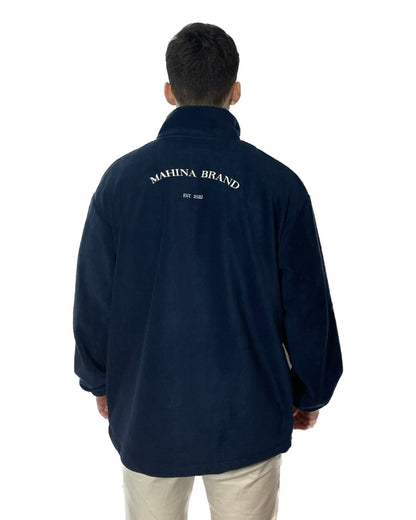 POLAR HALF-ZIP BLUE